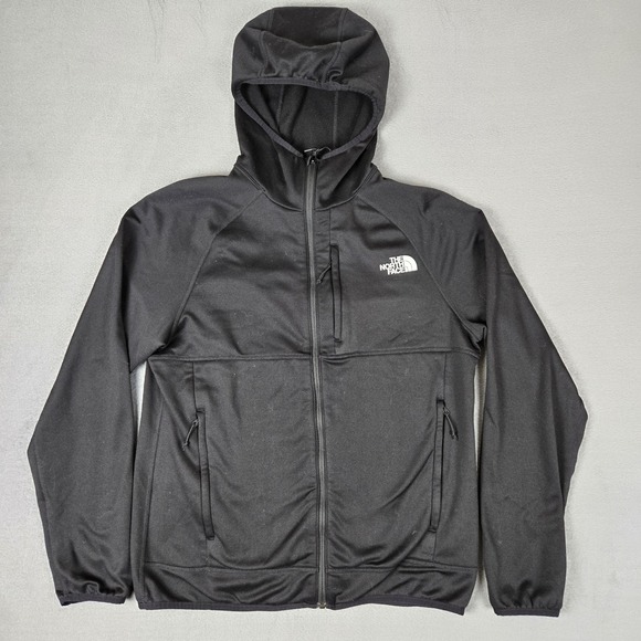 The North Face Canyonlands Full Zip Hoodie Mens Medium Jacket Black Outdoor - Picture 1 of 10